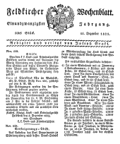 Feldkircher Wochenblatt