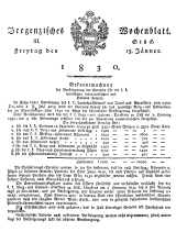 Bregenzer Wochenblatt