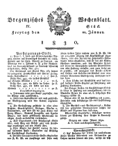 Bregenzer Wochenblatt