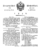 Bregenzer Wochenblatt