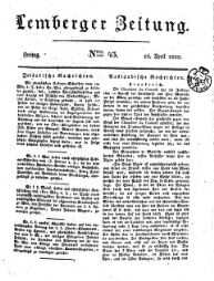 Lemberger Zeitung