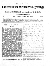 Populäre österreichische Gesundheits-Zeitung