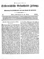 Populäre österreichische Gesundheits-Zeitung