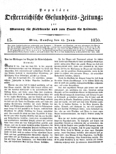 Populäre österreichische Gesundheits-Zeitung