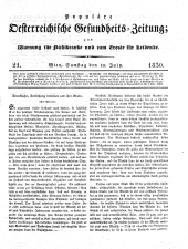 Populäre österreichische Gesundheits-Zeitung