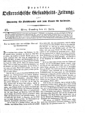 Populäre österreichische Gesundheits-Zeitung