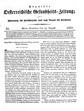 Populäre österreichische Gesundheits-Zeitung