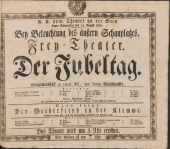 Theater an der Wien - Theaterzettel