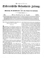 Populäre österreichische Gesundheits-Zeitung