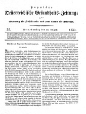 Populäre österreichische Gesundheits-Zeitung