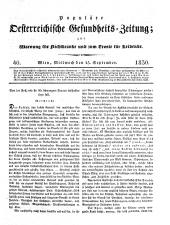 Populäre österreichische Gesundheits-Zeitung