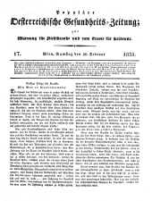 Populäre österreichische Gesundheits-Zeitung