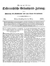 Populäre österreichische Gesundheits-Zeitung