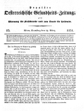 Populäre österreichische Gesundheits-Zeitung