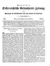 Populäre österreichische Gesundheits-Zeitung