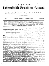 Populäre österreichische Gesundheits-Zeitung