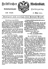 Feldkircher Wochenblatt