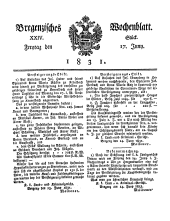 Bregenzer Wochenblatt