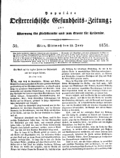 Populäre österreichische Gesundheits-Zeitung