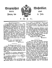 Bregenzer Wochenblatt