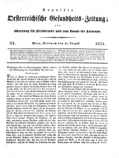 Populäre österreichische Gesundheits-Zeitung