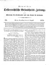 Populäre österreichische Gesundheits-Zeitung