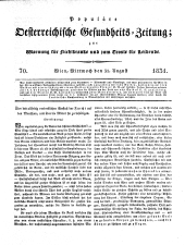 Populäre österreichische Gesundheits-Zeitung