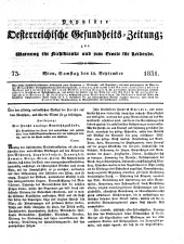 Populäre österreichische Gesundheits-Zeitung