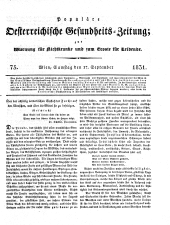 Populäre österreichische Gesundheits-Zeitung