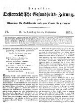 Populäre österreichische Gesundheits-Zeitung