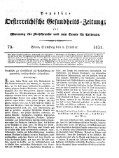 Populäre österreichische Gesundheits-Zeitung