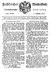 Feldkircher Wochenblatt