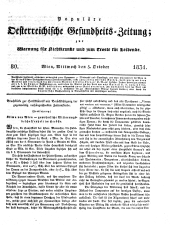 Populäre österreichische Gesundheits-Zeitung