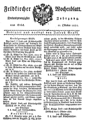 Feldkircher Wochenblatt