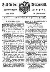 Feldkircher Wochenblatt