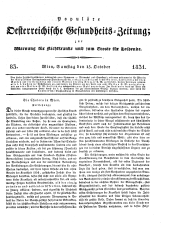 Populäre österreichische Gesundheits-Zeitung