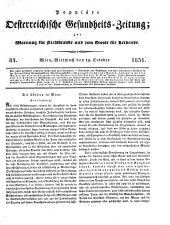 Populäre österreichische Gesundheits-Zeitung