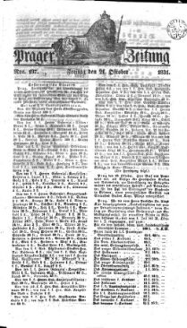 K. K. priv. Prager Zeitung