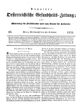 Populäre österreichische Gesundheits-Zeitung