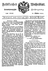 Feldkircher Wochenblatt