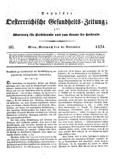 Populäre österreichische Gesundheits-Zeitung