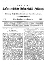 Populäre österreichische Gesundheits-Zeitung