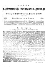 Populäre österreichische Gesundheits-Zeitung