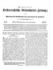 Populäre österreichische Gesundheits-Zeitung