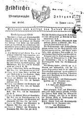Feldkircher Wochenblatt