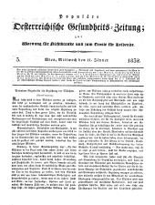 Populäre österreichische Gesundheits-Zeitung