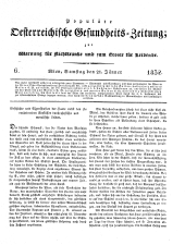 Populäre österreichische Gesundheits-Zeitung