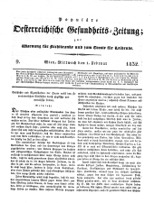 Populäre österreichische Gesundheits-Zeitung