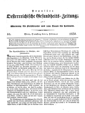 Populäre österreichische Gesundheits-Zeitung