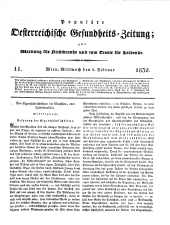 Populäre österreichische Gesundheits-Zeitung